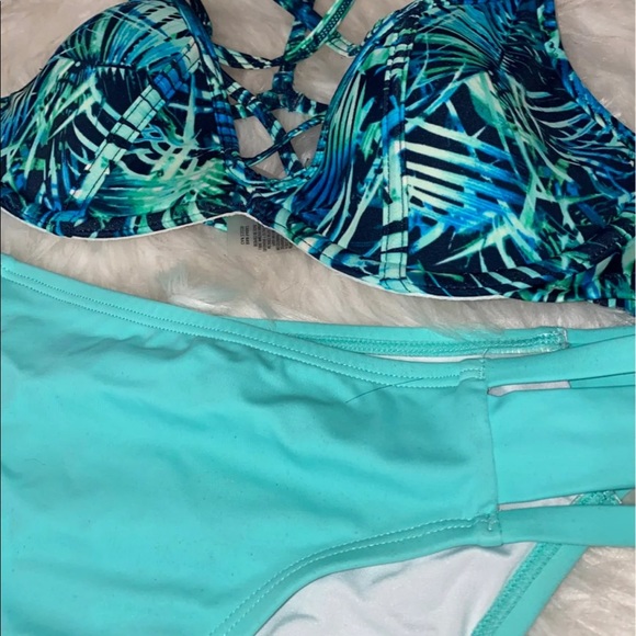 PINK Two piece bathing suit - Picture 2 of 5